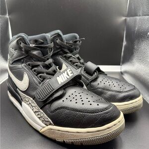 Size 9.5 - Air Jordan Legacy 312 Black Cement
